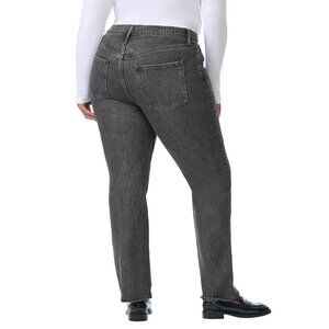 Kirkland Signature Women 14 High Rise Straight Leg Jeans Denim Pants Inseam 30"